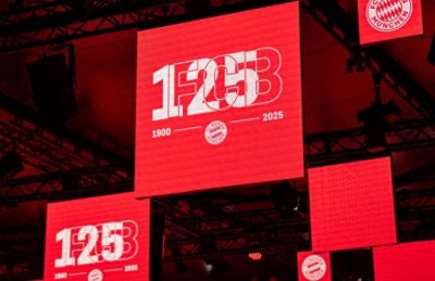 拜仁举办盛大活动庆祝成立125周年,宣布会员人数突破40万大关