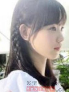 编发型女生中长发 精致百搭最IN