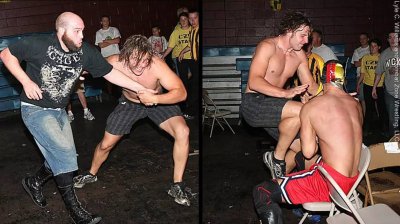 他叫迪安·安布罗斯,他也是目前WWE最疯狂的!